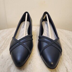 Easy Street Easy Street Womens Lotus Bloc Navy 7M - B023